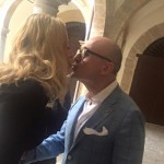 Valeria Marini ed Alfonso Signorini a Palermo per Panorama d’Italia