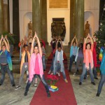 A Palazzo delle Aquile un flash mob di danza per la pace con la consigliera Aluzzo