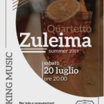 Mak Mixology, il 20 luglio “Quartetto Zuleima” in Galleria